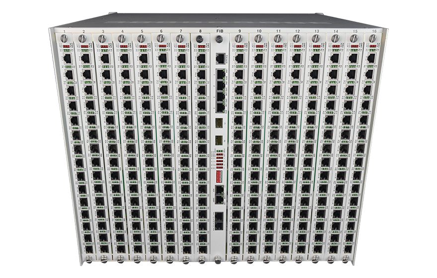 飛暢科技-960路電話光端機(jī)（8U 19英寸，SFP 1+1光備份）