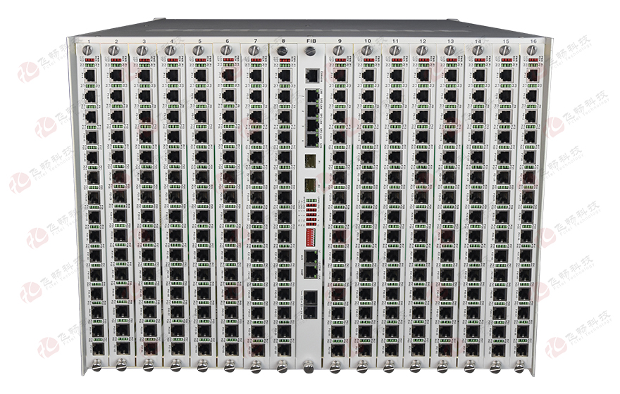 飛暢科技-960路電話光端機（8U 19英寸，SFP 1+1光備份）